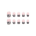 Handmade Press-On Nails,Rhinestone Accents